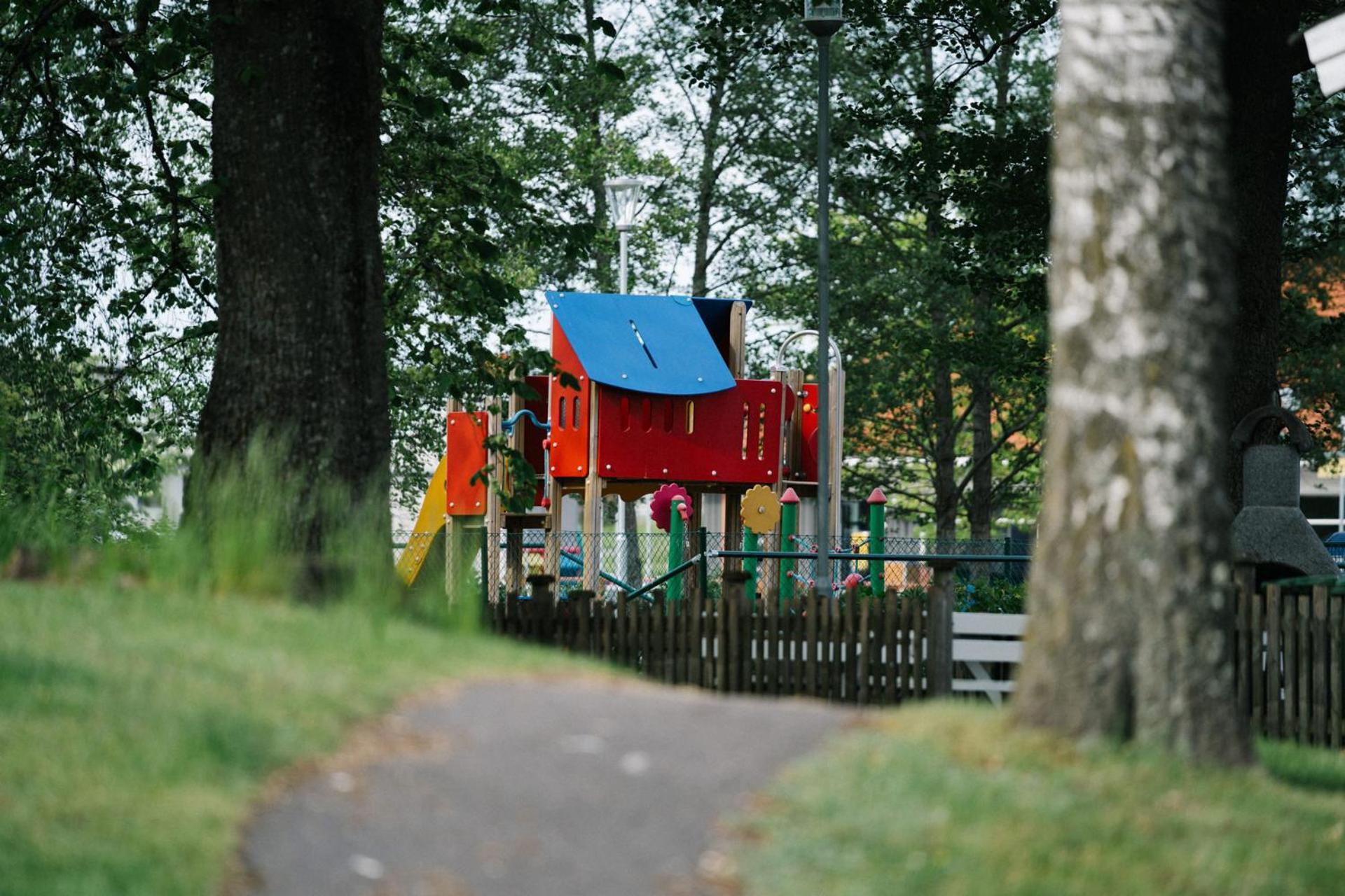 Skara Stads-Camping & Stugby Exteriör bild
