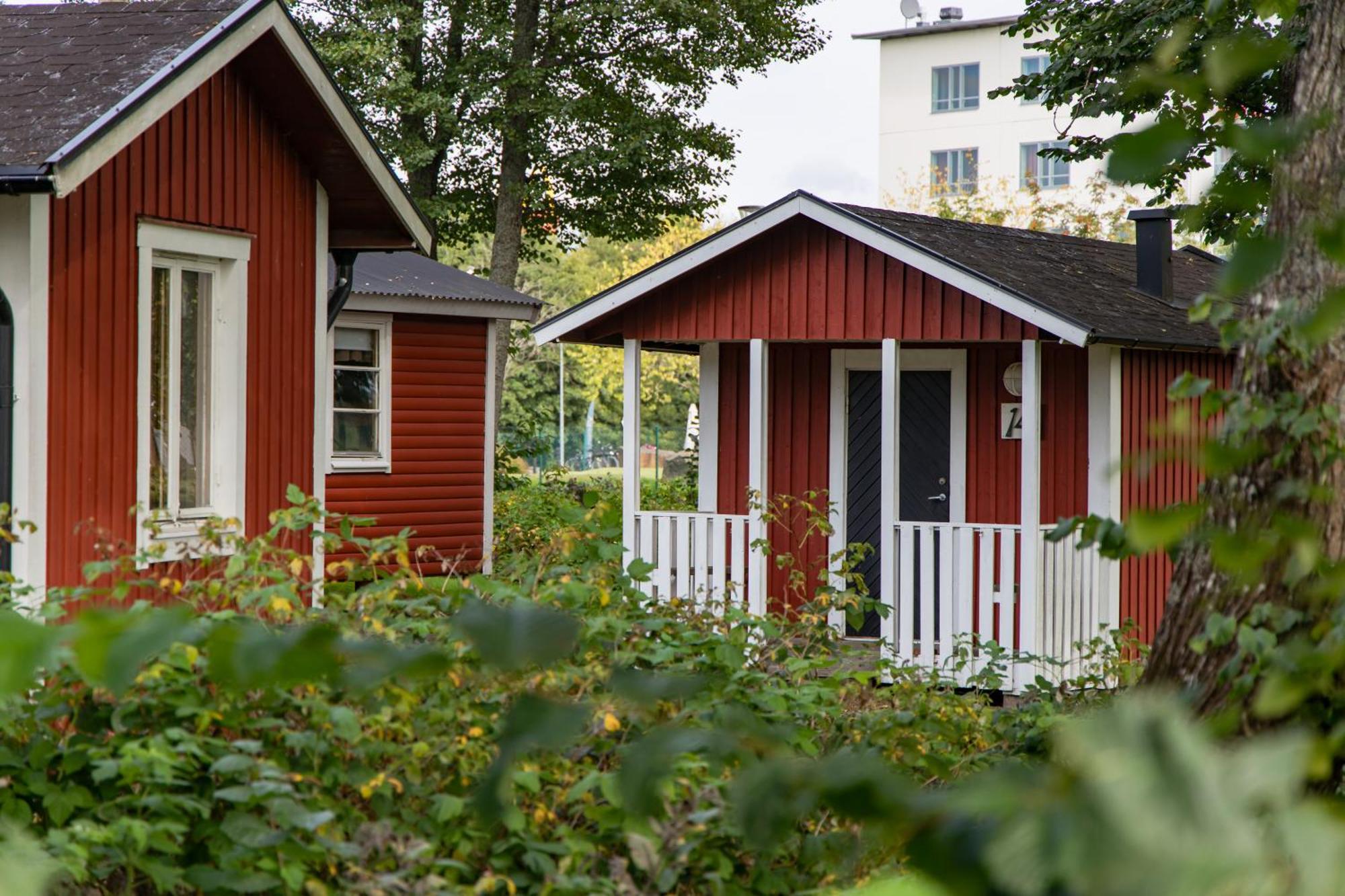 Skara Stads-Camping & Stugby Exteriör bild